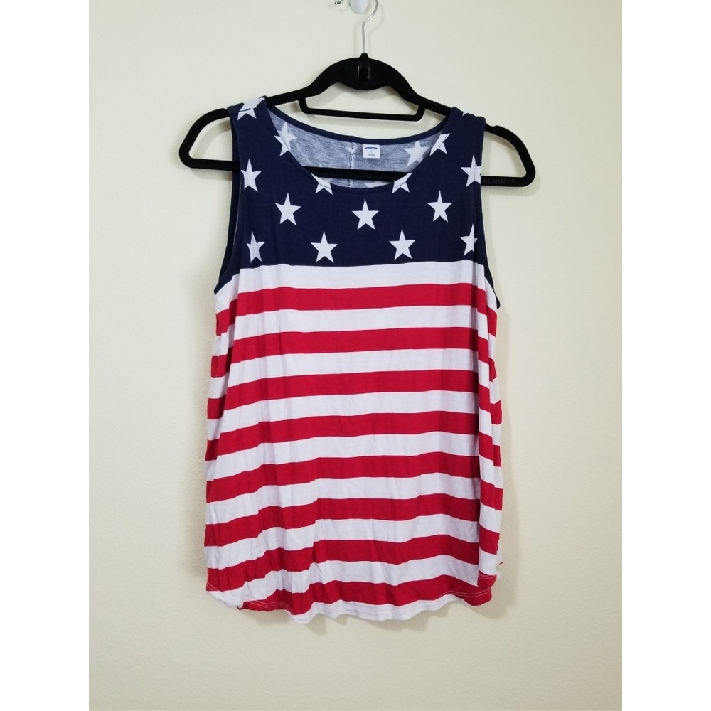 American Flag Tank Top